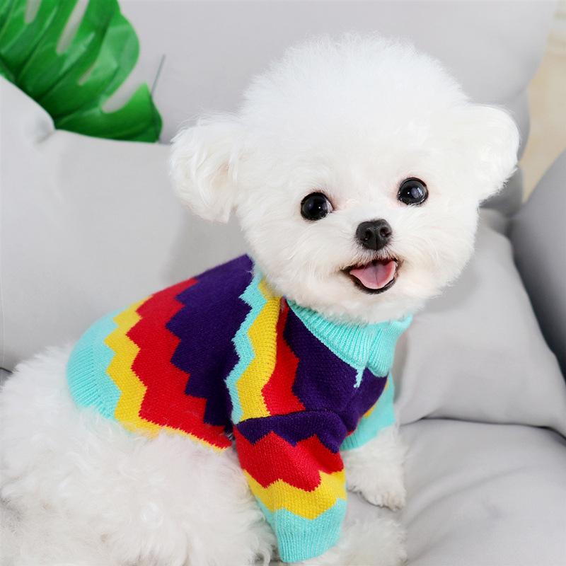 Bixin Herbst/Winter 2023 Kleidung für kleine Hunde und Katzen, Welpenbekleidung für Bichon, Teddy, Zwergspitz