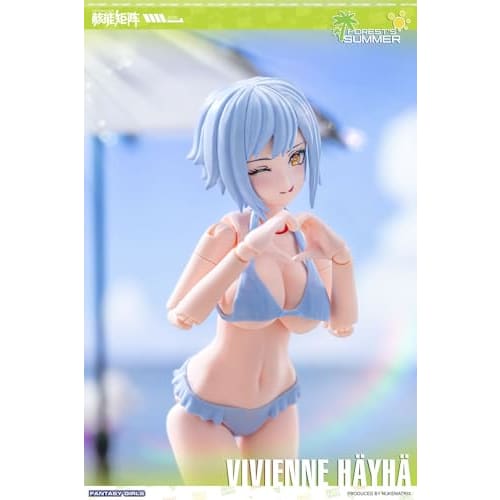 NUKE MATRIX "Forest Summer Fantasy Girls" Vivian H?yh? 1/10.5 Scale PVC & ABS Plastic Model Kit