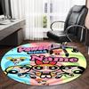 Customizable The Powerpuff Girls8 Round Non-Slip Carpet - Ideal for Garden, Picnic, Office, Perfect for Decoration, Suitable For All Seasons