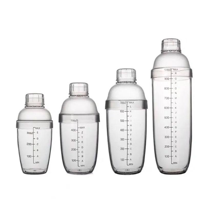 

Акриловый шейкер для чая с молоком, шейкер для коктейля, сока, бутылка, блендер, принадлежности для бара, чашка для ручного коктейля 300ML