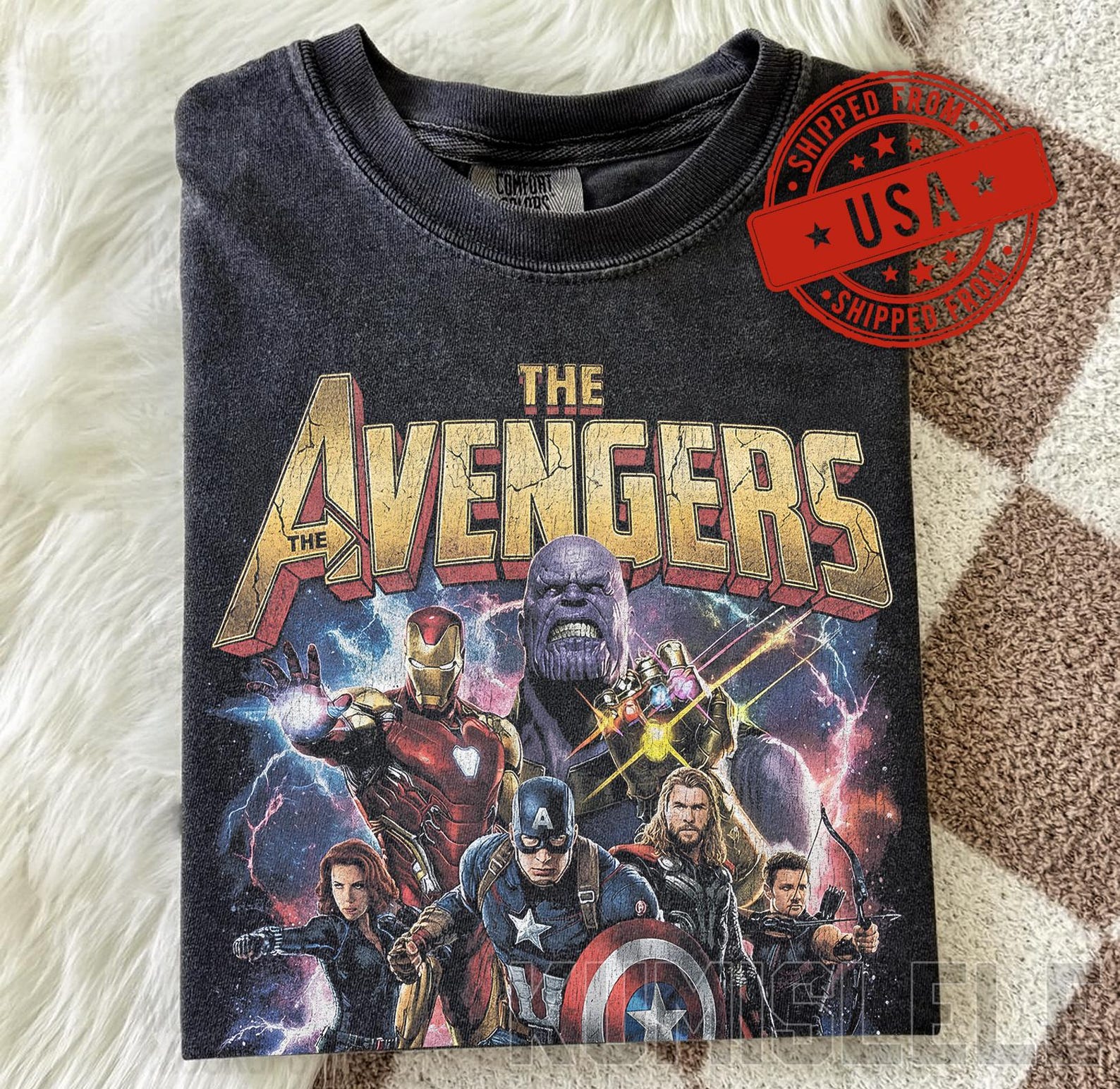 Avengers Vintage T-Shirt, Marvel Infinity Saga Endgame Shirt, 90s Bootleg Rap Tee Style, Retro Thanos Iron Man Graphic Tee, Marvel Fan Gift 3XL