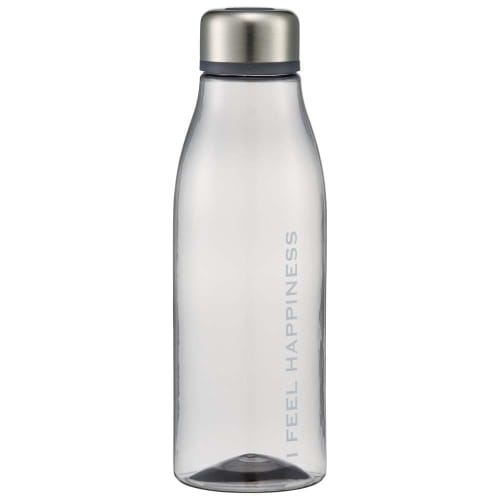 Skater PTY8-A 750ml See-Through Gray Plastic Water Bottle with Tea Strainer, Lightweight and Direct Drinking, for Adults