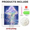 Kit Pittura con Perle Diamond Art Fai da Te per Adulti, Pittura Murale Artistica con Perle a Forma Speciale Nuvole Colorate per Decorazione Casa Ufficio Regalo Fatto a Mano