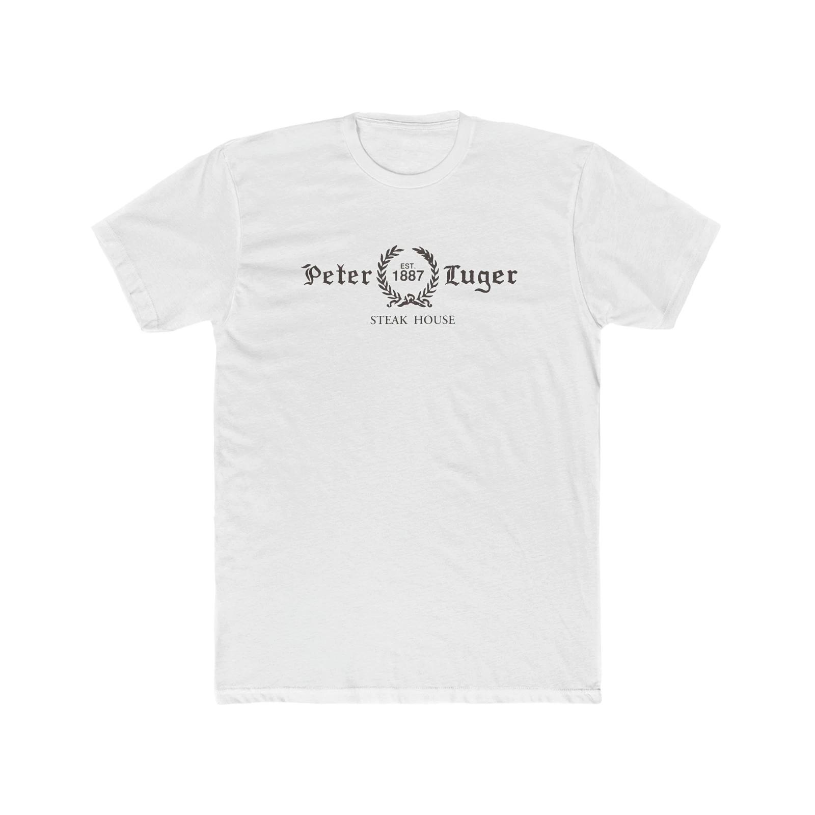 Peter Luger s Steakhouse New York City Cotton Crew Tee L