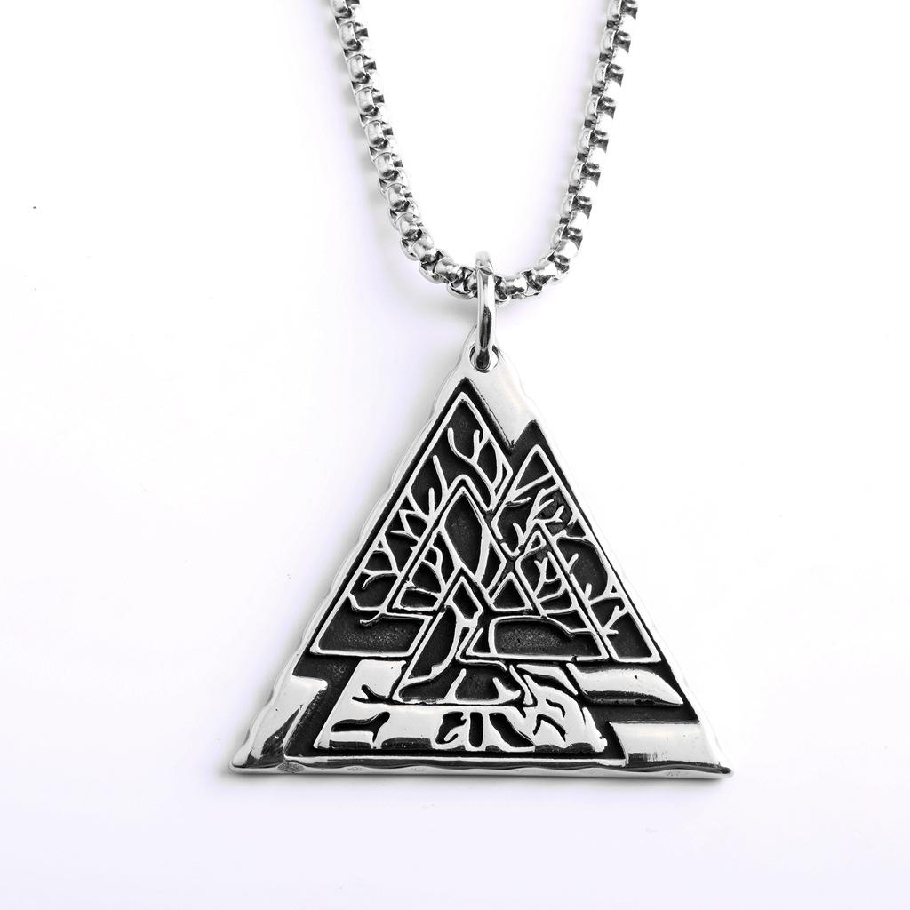 

Vintage Stainless Steel Tree of Life Pendant Necklace Unisex Durable Hypoallergenic Jewelry Gift