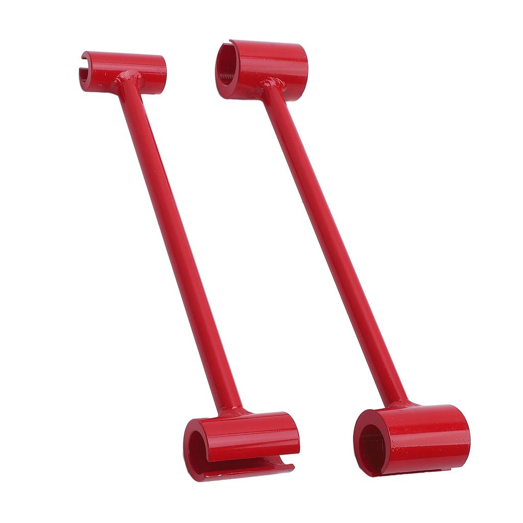 2Pcs Door Hinge Gap Adjusting Wrench Stainless Steel Portable Double Headed Door Hinge Spanner