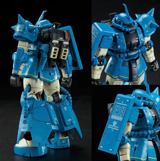 RG Robert Zaku II Gunpla Mobile Suit Gundam MSV 1/144 MS-06R-2 Gilliam's (Plastic Model)