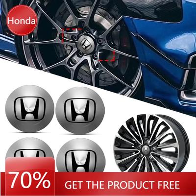 2025 Car New Honda 56MM Car Wheel Center Hub Cap Logo Stickers Rim Emblem Car Styling For Honda Power TypeR Jazz City Civic Insp