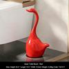 Cepillo para Inodoro Creativo de Cisne Limpieza del Hogar Base para Inodoro Mango Largo Juego de Cepillos de Limpieza Suministros de Decoración para Baño Regalo