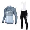Autumn and Winter Long-sleeved S Cycling Suit, Men's and Women's Breathable Road Mountain Bike Suit