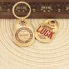 Fashionable Unisex Key Chain With Inspirational Detail Motivational Good Luck Pendant Key Holder Accessories