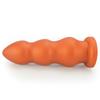 Dekori Dildo for Women Thick Anal Plug Anal Expansion Soft Silicone Uneven Dildo with Suction Cup Extra Thick Size 3 Bead Shape Anaru Plug Anal Dildo