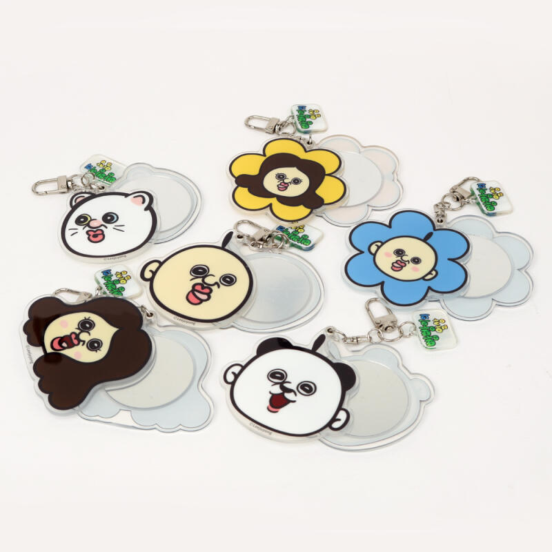 Bbangbbang's Daily Acrylic Mirror Keychain (6 Types)