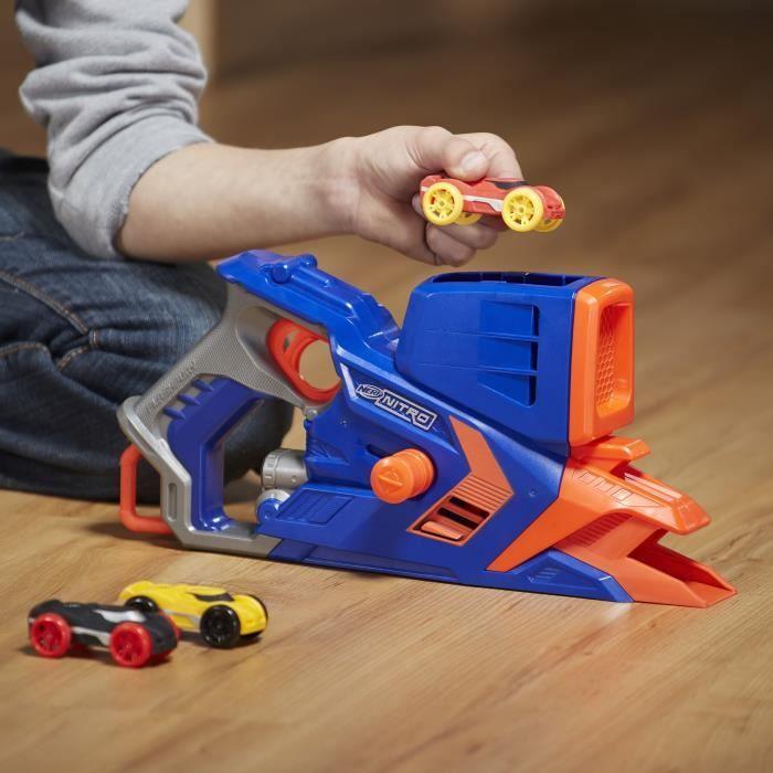 NERF NITRO - Flashfury Chaos - Vystřelovač aut pro děti od 5 let