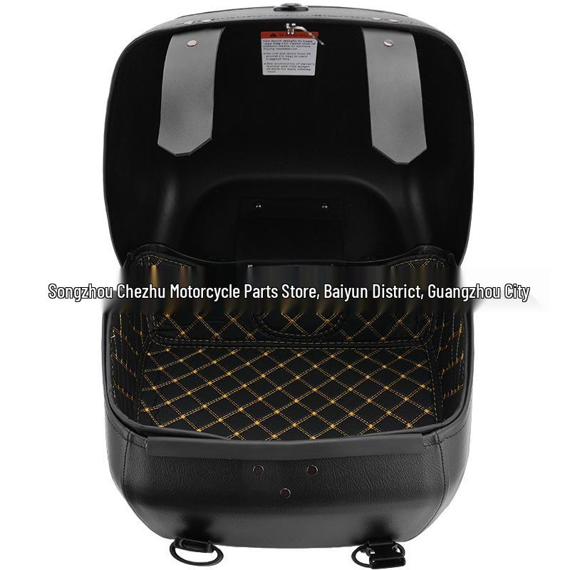 Cross-Border Harley Glide Street Double Headlight Road King Modified Leather Tail Box Cushion