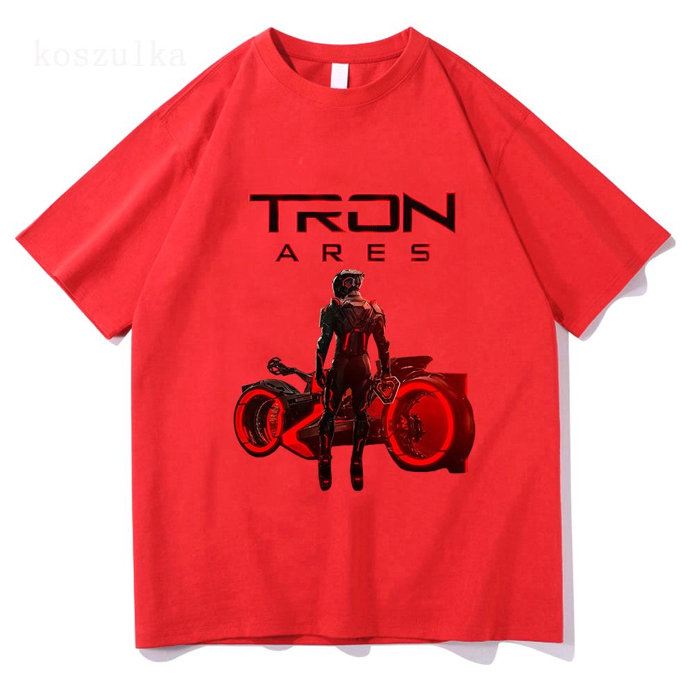 Film TRON Ares T-shirt Rock Band Nine Inch Nails NIN Tshirts Cotton Loose Short Sleeve Female Clothing Streetwear Graphic Tees