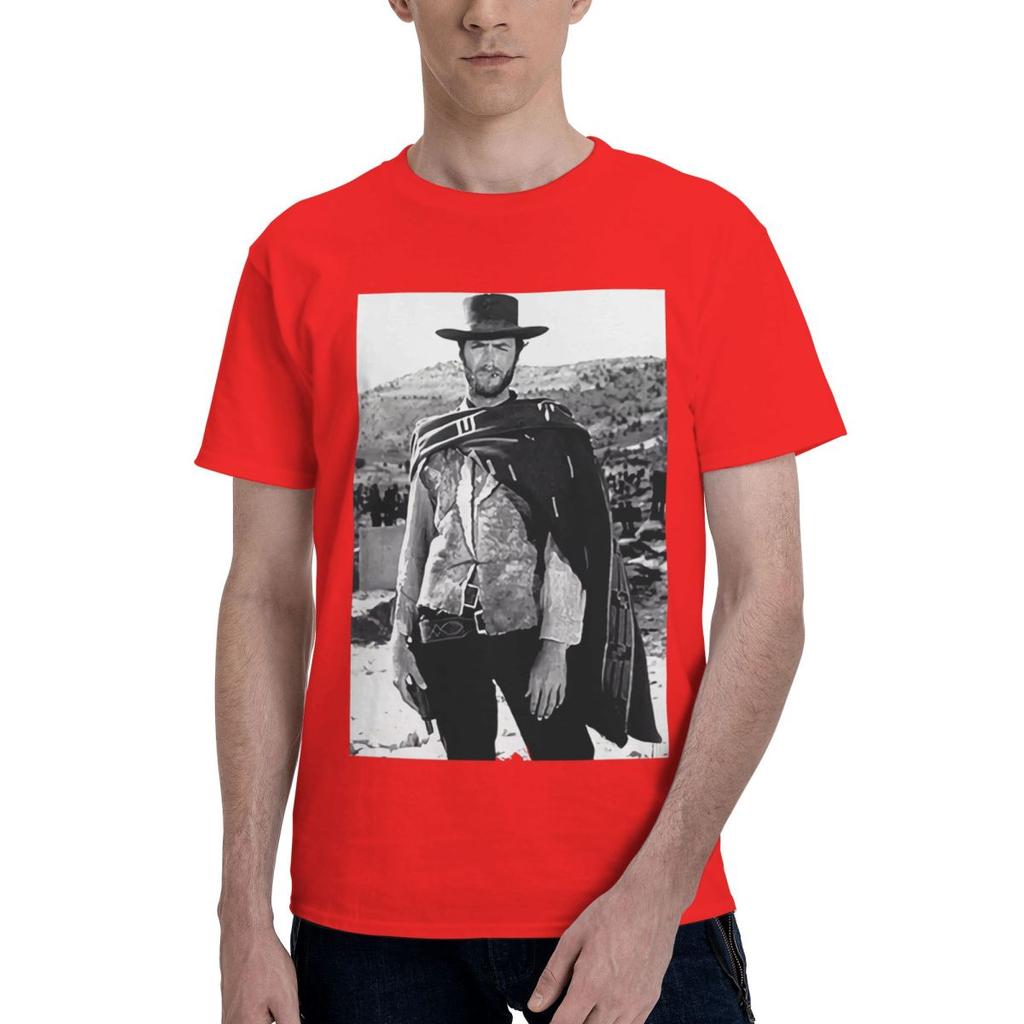 Clint Eastwood Western The Good The Bad And The Ugly 1 100 Cotton Casual Breathable Confortable Manga Funny Mens TShirt Mens