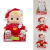 Delightful Christmas Cocomelon Pvc Doll Sing Music Box With Nine Kinds Of Music Jojo