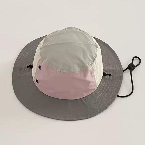 Candy Color Custom Lightweight Quick-drying Fisherman Hat  Blank Sun protection Boonie Outdoor Fishing Hat