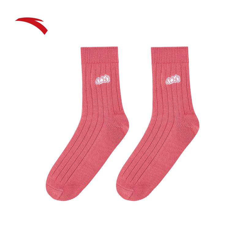 

Anta Women s Combed Cotton Mid-Calf Sports Socks One Size