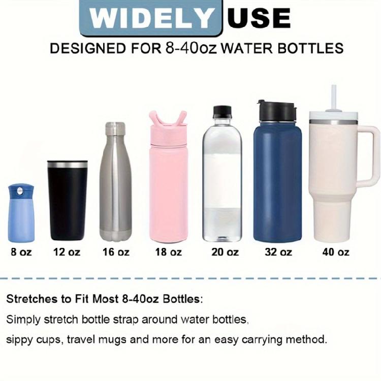 Multipurpose Silicone Drink Container Strap Secure Grip For Active Lifestyles And Daily Commutes