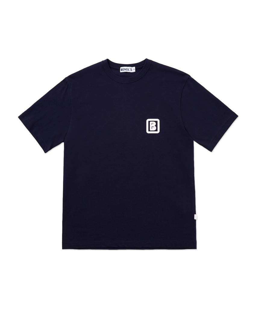 BENDLS Cotton T-Shirt Half - Navy