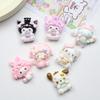 14/140PCS Cartoon DIY Resin Accessories, Cute Cream Glue Handmade Hair Clip, Phone Case, Headband, Pendant, Jewelry Accessories
