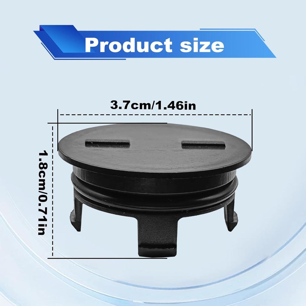 Cylinder Head Rear Cam Plug Compatible with Honda Acura CR-V Civic Replace 12513P72003,KF811285,22501023310.1.6 1.7 1.8 2.0L