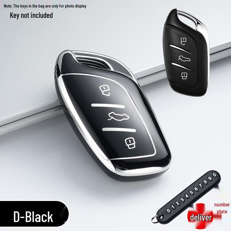 

Roewe Key Case for RX5, 360 Plus, Ei6, I6, 350, 550, RX3, RX8 - Car Key Bag with Buckle