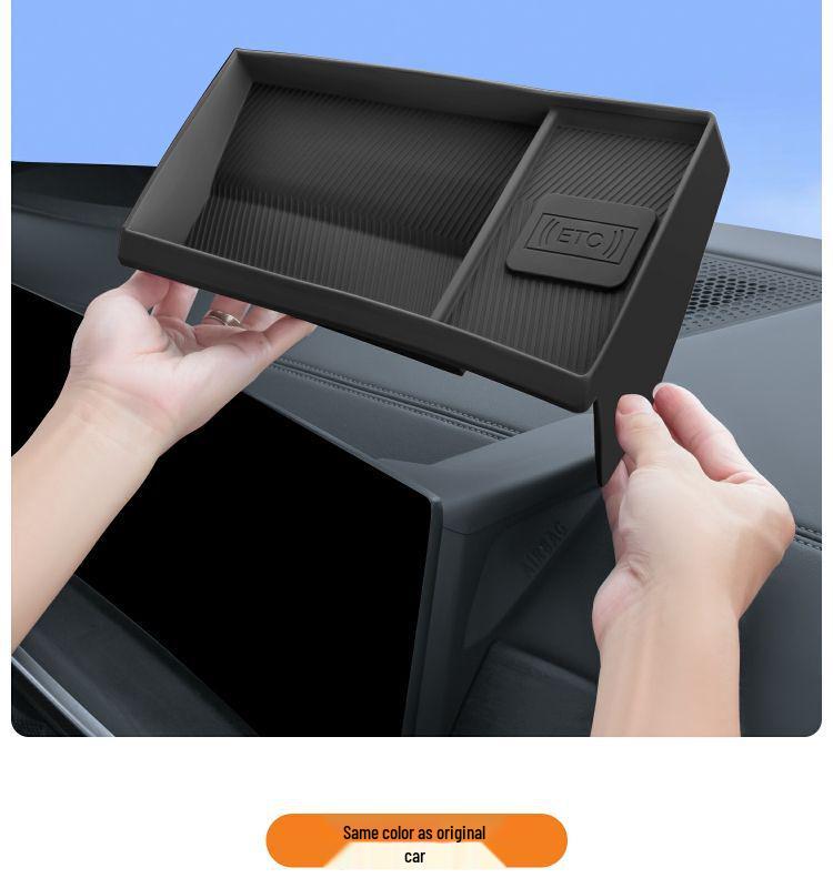 BMW X5, LX3, iX1, New 3 Series, 5 Series Center Console Screen Silicone Storage Box Accessory.