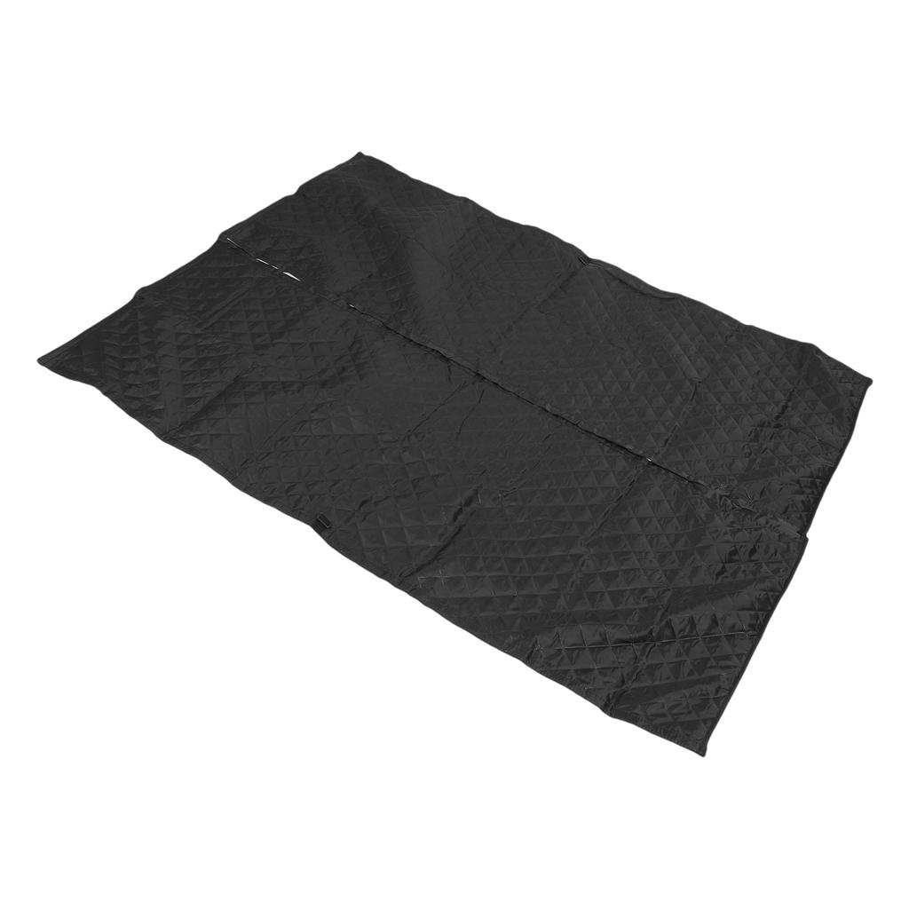 RV Insulated Door Cover RV Door Insulation Curtain Warm Thermal Door Blanket with Storage Bag for Autumn Winter