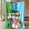 Family Guy Theme Blanket Soft Flannel Blanket Plush Throw Blanket Cozy Sofa Bed Blanket for Home Decor