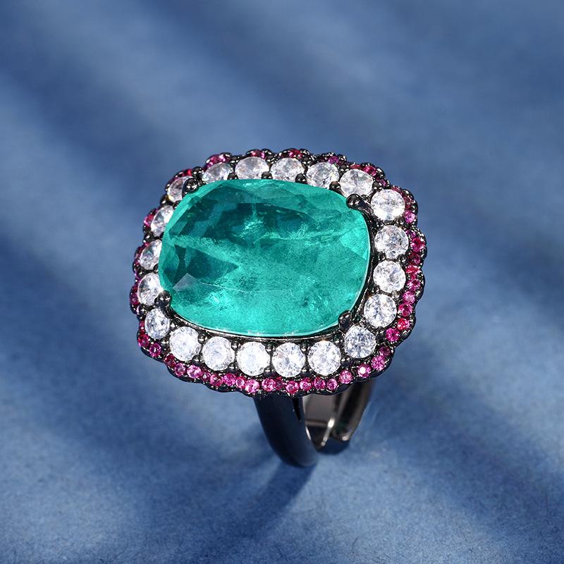 

Jewelry Copper Bottom Gold-Plated Simulation Bird S Nest Cut Color Treasure Black Gold Temperament Suit Female 12 * 16