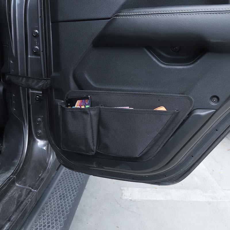Bil multifunktionell dörrsida förvaringsväska Organizer Passar för Jeep Wrangler JK för Jeep JL för Jeep JT 2007 Uppförvaring Städning