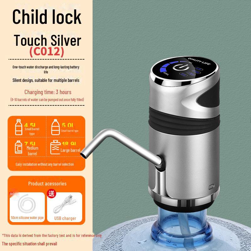 Automatic Electric Water Pump for Bottled Mineral Water - Household Drinking Fountain