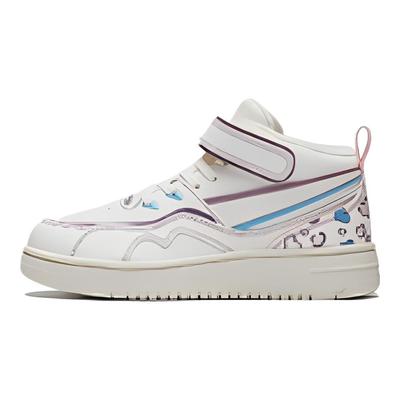 Li Ning Kids Non-Slip Waterproof Breathable Casual Shoes Kids Shoes Pink Apricot YKCS154-24
