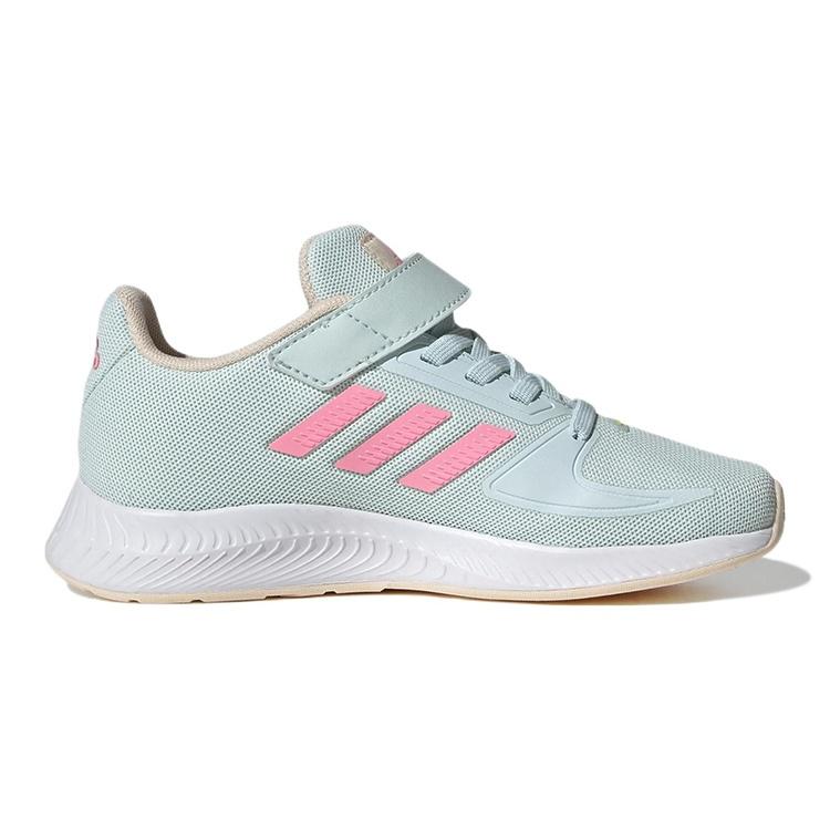 (GS) Adidas Runfalcon 2.0 Little Kid 'Almost Blue Beam Pink' Kids' HR1398