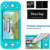 Switch Lite Protective Case with 10 Game Card Compartments Tempered Glass Screen Protector and 6 Thumb Cover Accessories