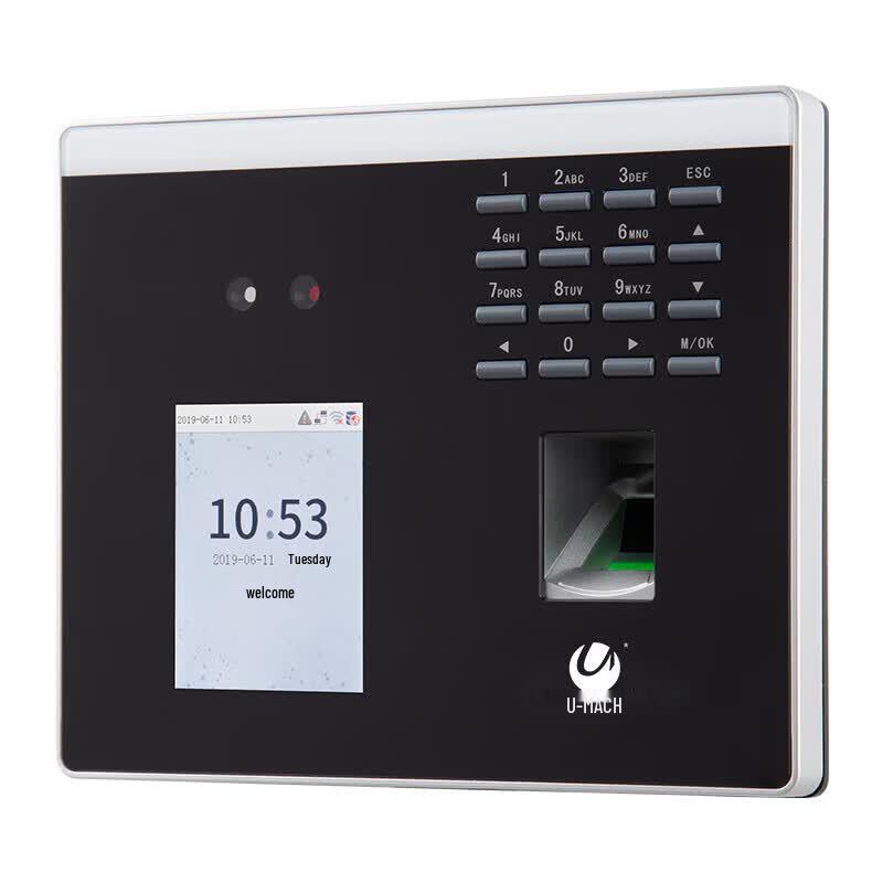 Youmash U-XFTJ100-WIFI Biometric Time & Access Control System with Lock CN plug (adapter included)
