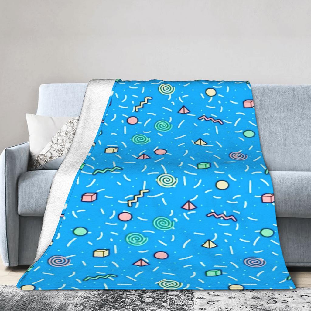 Rugrats Angelica Pickles Pattern Blanket Soft Fluffy Plush Throw Blanket For Living Room Camping Flannel Bedspread Bed Cover