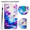 Coloured Drawing Wallet Case for Realme C67 C65 C63 C61 C55 C53 C51 Narzo 60 50 Pro 60X N55 N53 Shockproof Stand Phone Cover