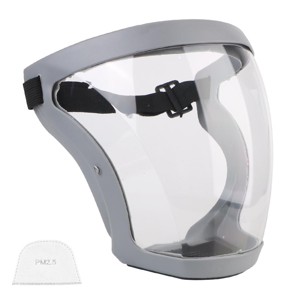 Küchenwerkzeug mit Filtern Motorrad Fahrrad Radfahren Staubmaske Gesichtsschutz Gesichtsschutz Vollgesichtsschutz Ölspritzschutzmaske