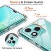 For Honor 400 Lite 400Lite 5G Case Shockproof Transparent Silicone Soft Airbag TPU Phone Case For Honor 400 Lite Protect Cover