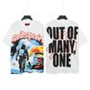 Vintage Skull Rock Band Short-Sleeve Casual Loose T-Shirt for Couples