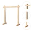 Chimes Wood Stand Multifunctional Gong Stand For Yoga Tabletop Meditation