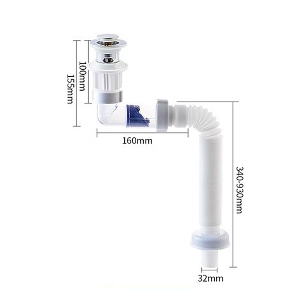 Flip-Top Sink Drain Anti Clogging Sink Deodorising Strainer  Kitchen Bathroom Accessories