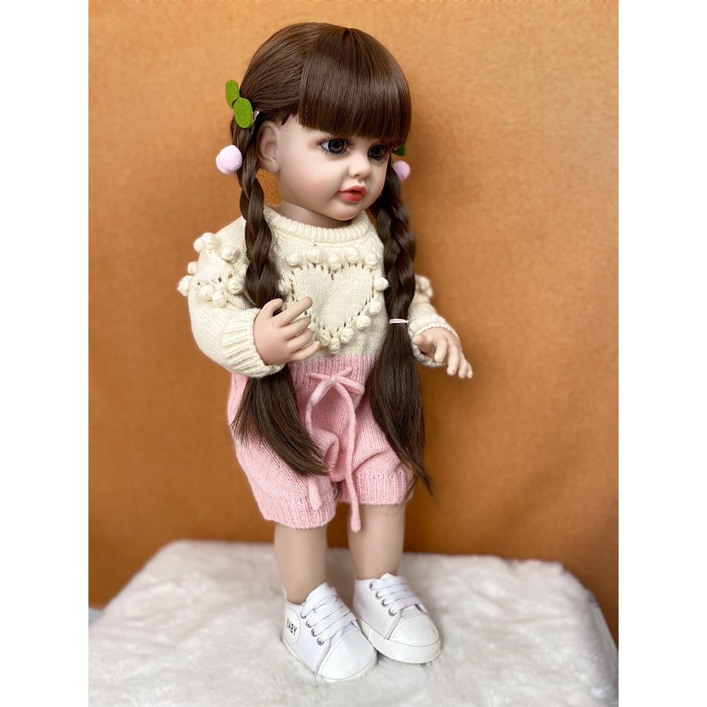 55 см мягкие силиконовые куклы для тела — фото 4