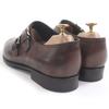 Great John Lobb Dress Shoes Chapel 8000 Last Double Monk Strap Dark Brown Used