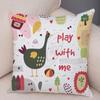 Cute Cartoon Animal Decorative Pillowcase Office Living Room Car Ornaments Home Pillowcase