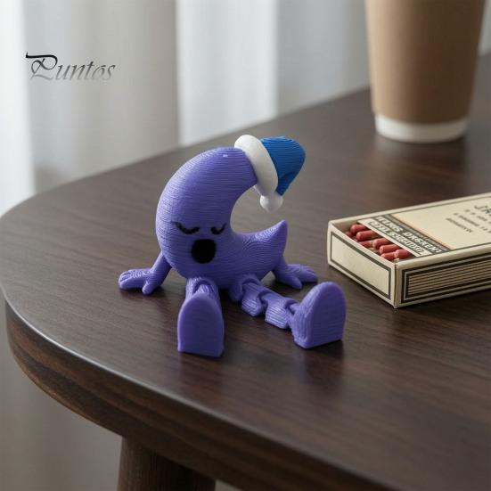 Fun Gadgets for Boredom Weather Gnome Figurine, 3D Printed Poseable Series Desk Toy, Stress Relief Fidget Toys Creative Collectible Decor Office, Gift